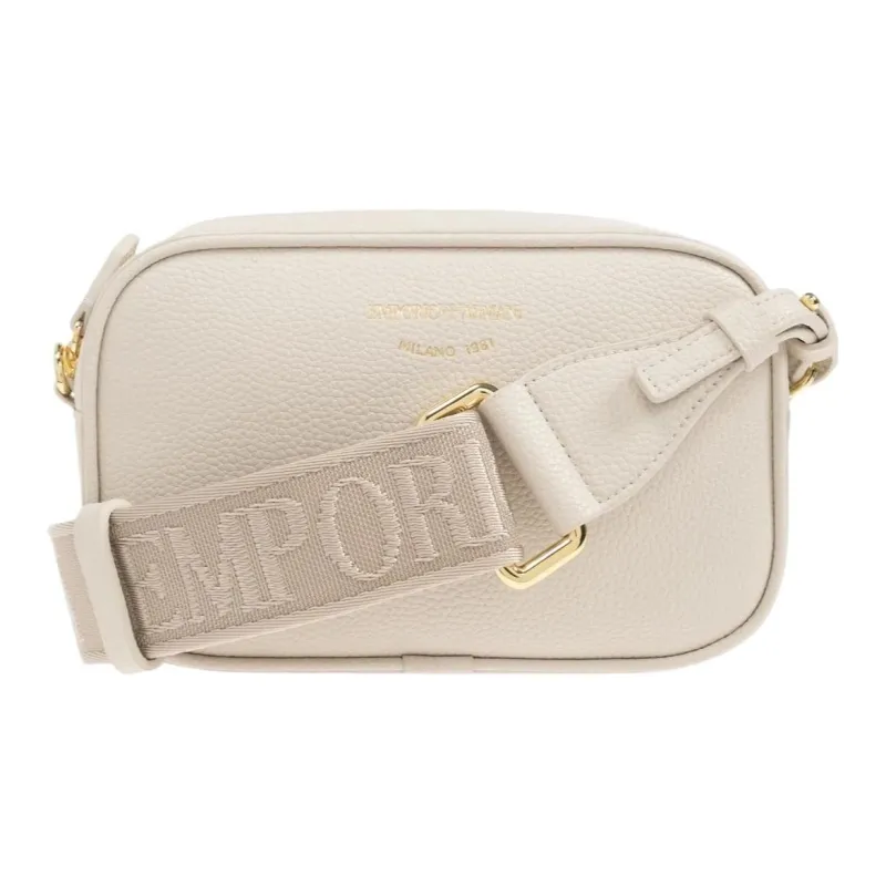 EMPORIO ARMANI PU Shoulder Bag Women's White-0
