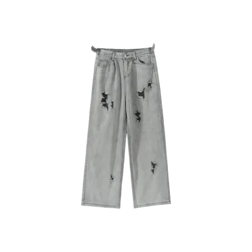 A.B.X Jeans Unisex Gray