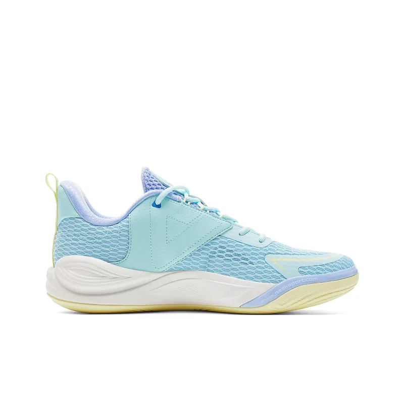 PEAK Cushioning, Slip Resistant, And Abrasion Resistant Low Top Basketball Shoes Men's Bay Blue-1