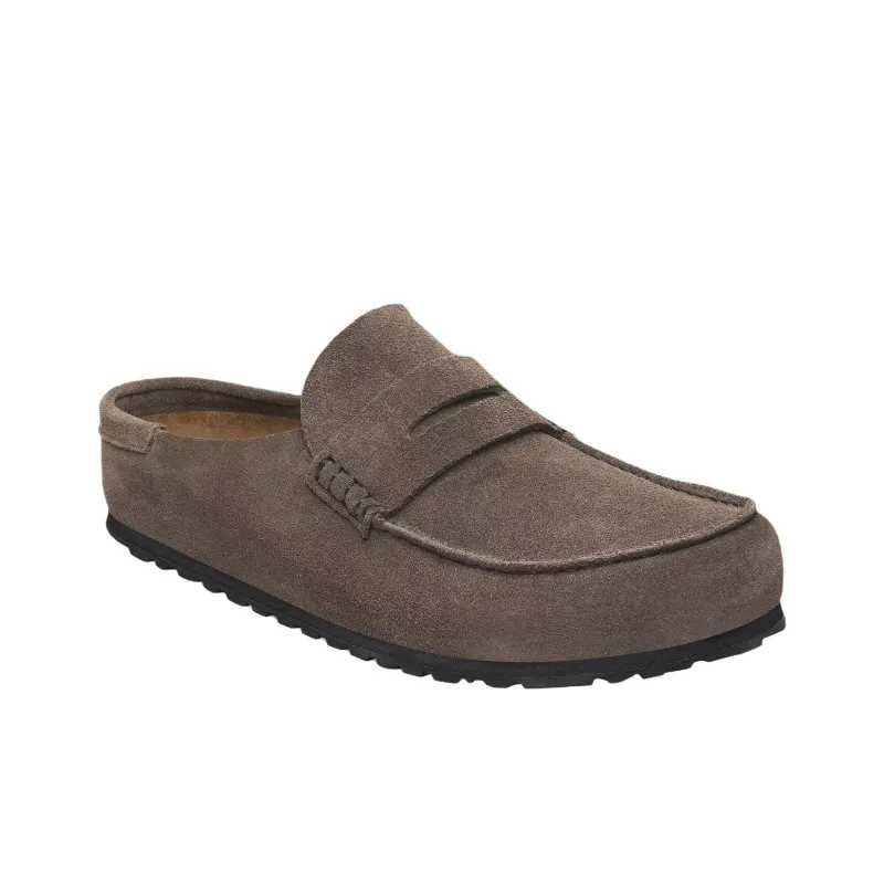 Birkenstock Naples Suede Slip on Loafers-1