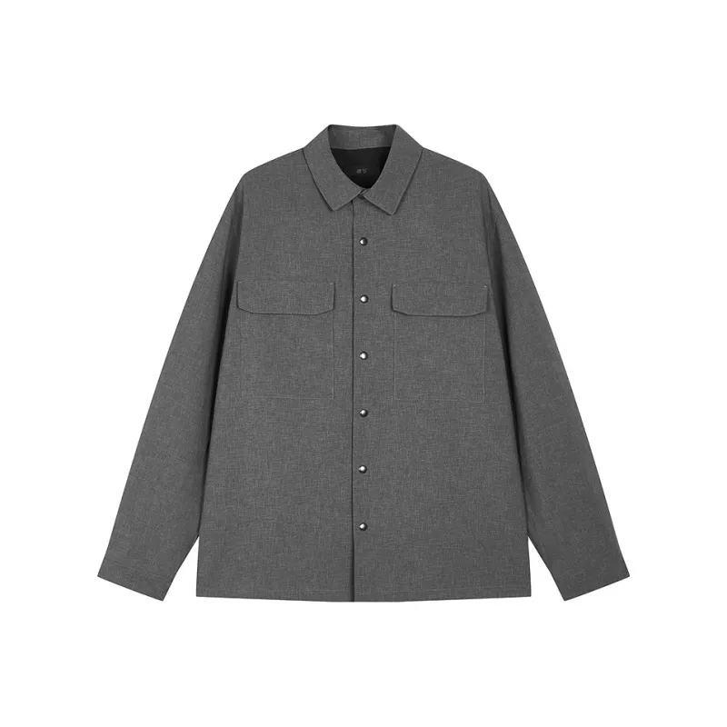 CROQUIS Black Thread Shirt Men's-5