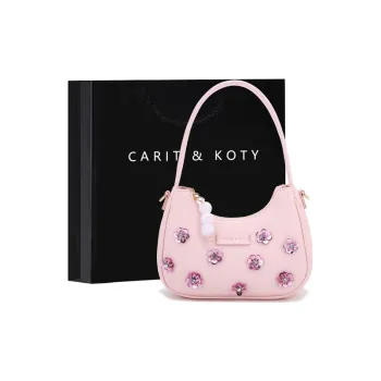 Carit&Koty PU Shoulder Bag Women's Pink
