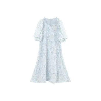 A Paradise For Awakening Short Sleeved Dress Women's