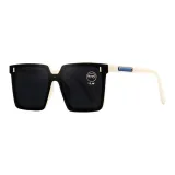 Ecru Frame with Gray Lens (Polarized Lens)