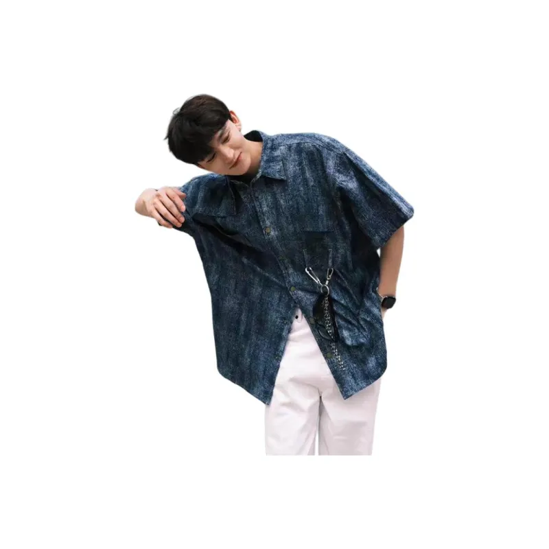 CORNILOT Shirts Unisex Space Blue-0