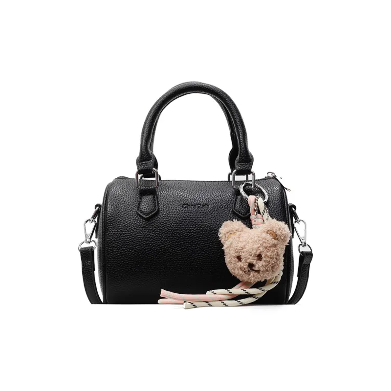Yalu PU Cylinder Bag Crossbody One Shoulder Handbag Women's Multicolor-0