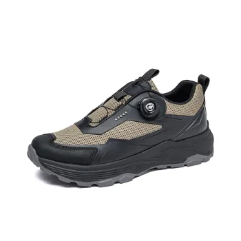 TELENT Cushioning Coverage Lightweight Low Top Casual Racing Running Shoes Men's Black Brown