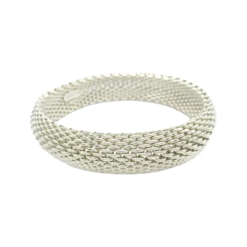 TIFFANY & CO. Pre Owned 2010s Sterling Silver Somerset Bracelet-1
