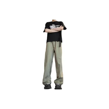 NOWSTIME Casual Pants Unisex Green