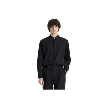 WILD LEADER Shirts Men Black[CW5158507EH]