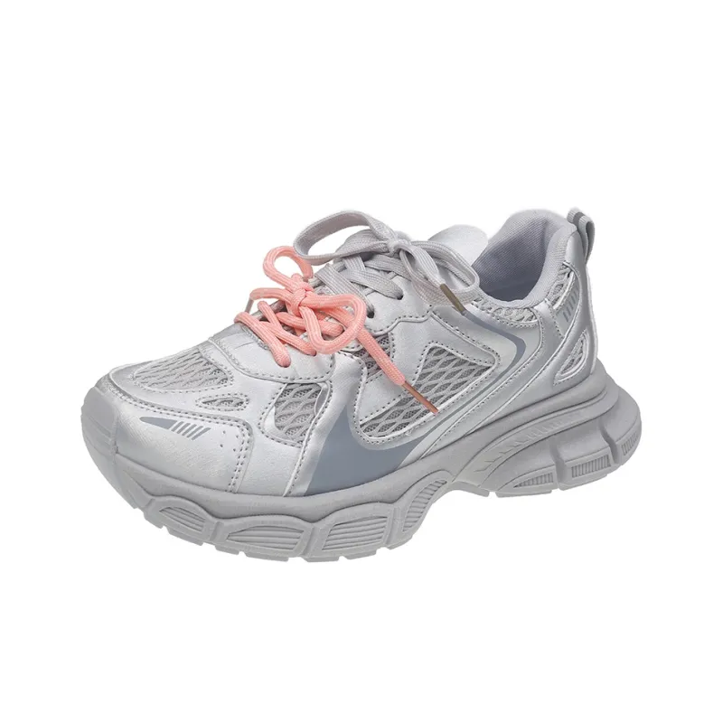 Puppytown Slip Resistant And Breathable Low Top Chunky Sneakers Women's-0