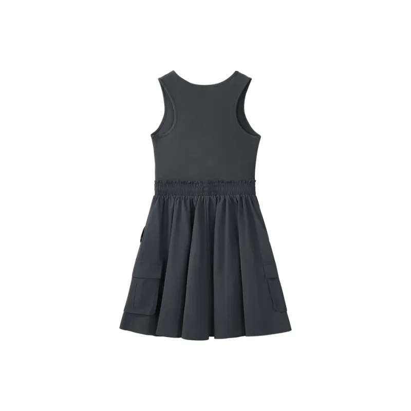 FILA FUSION Sleeveless Dress Women's Asphalt Gray CC-1