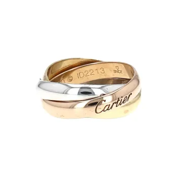 CARTIER White Gold Rings Women's Multicolor