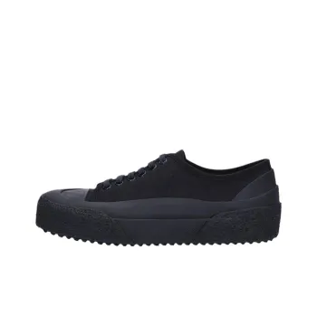 STUDIO NICHOLSON Low Top Canvas Shoes Unisex Marine Blue