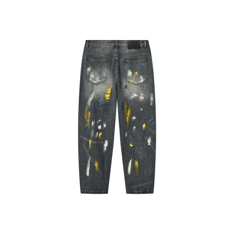 SANTASTIC Jeans Men Black Gray Color-1