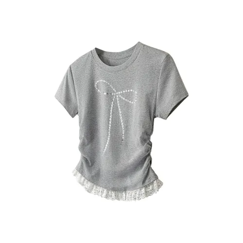 Cypress House T Shirts Women's Light Gray