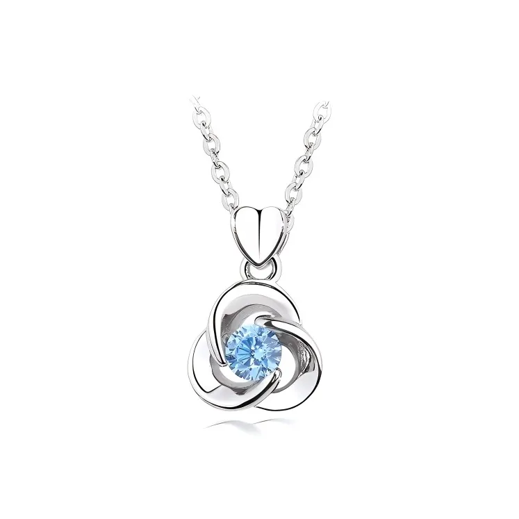 Seven Little Craftsmen S925 Silver Necklaces Women's-0
