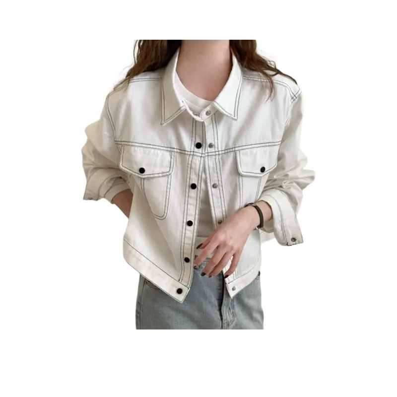 ERIRI Cropped Coats Women's-2