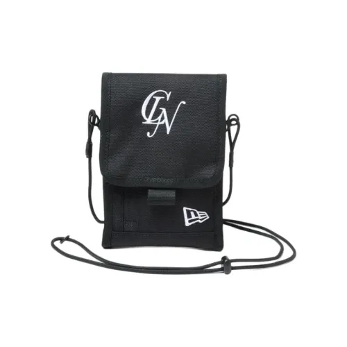 New Era Polyester Shoulder Bag Unisex Black