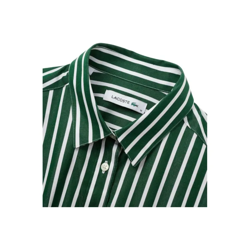 LACOSTE Long Sleeved Dress Women's 291/Jasper Stripes-6