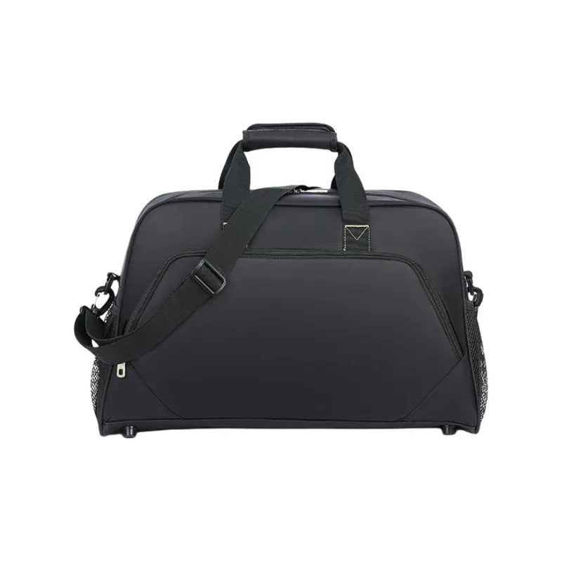 OIWAS Fabric Travel Bag Unisex Black/Red-4