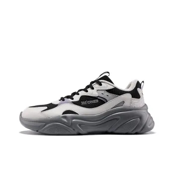 361° Wear resistant And Lightweight Low Top Casual Shoes Women's Black White