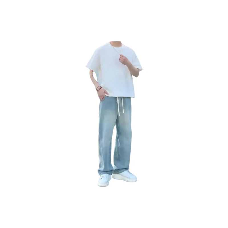 BENGEN Jeans Unisex-5