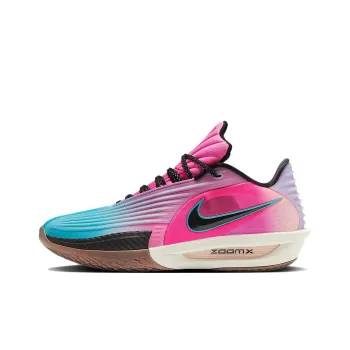 Nike G.T. Cut 3 Anti Slip Wear Resistant Low Top Basketball Shoes Unisex Blue Pink Asian Version