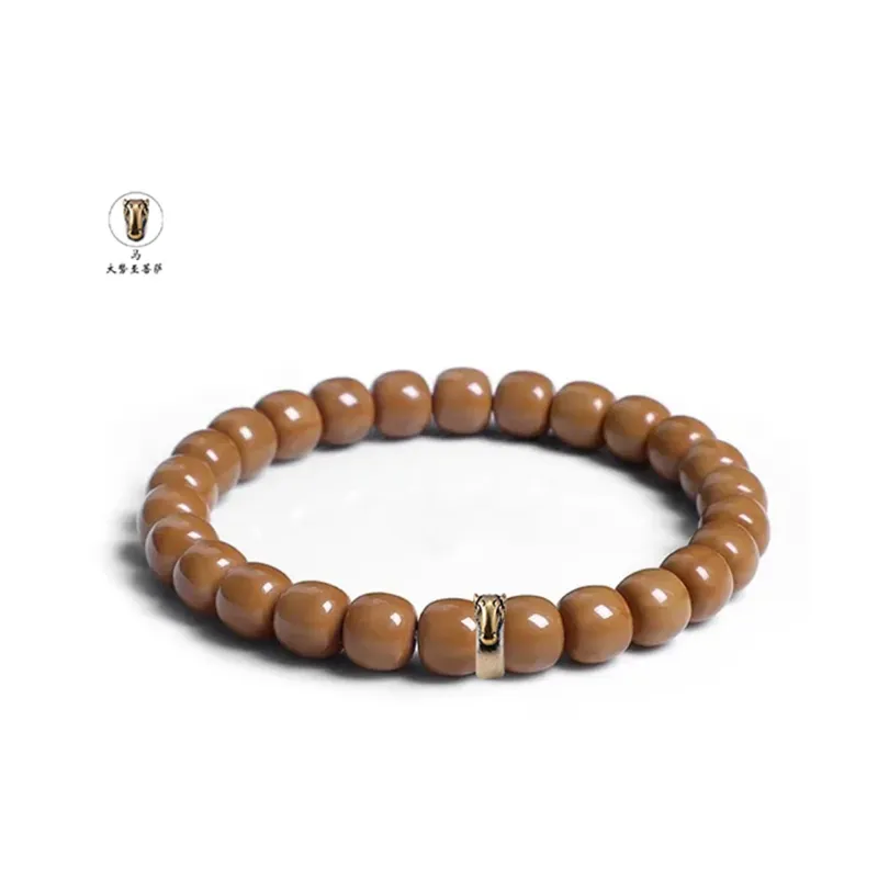 MY Monkey Head Walnut Bracelets Unisex-8