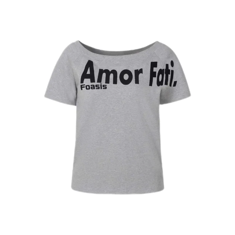 ABBY GODDESS T Shirts Women's Gray-0
