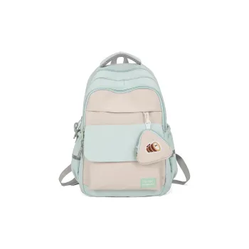 H YXIANG Nylon Backpack Unisex Multicolor