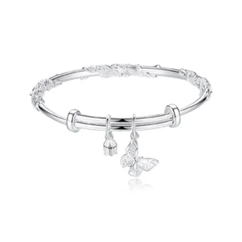 JUICY GRAPE S999 Fine Silver Sterling Silver Bracelets Women's