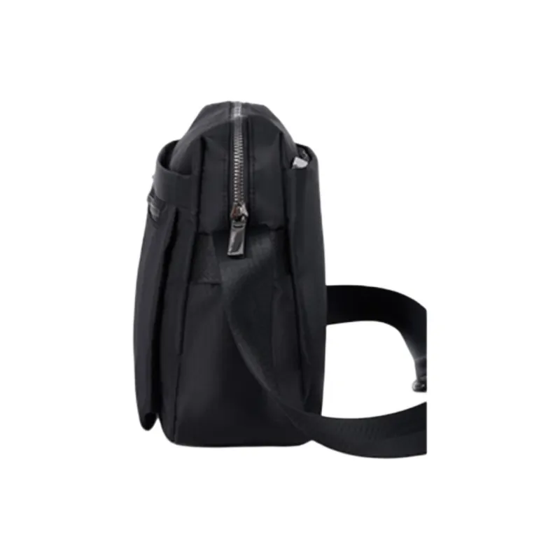 Jeep Oxford Crossbody Bag, Shoulder Bag Men's Black-1