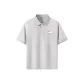 [7A Antibacterial Cooling]Heather Gray (White Gradient Chest Logo)