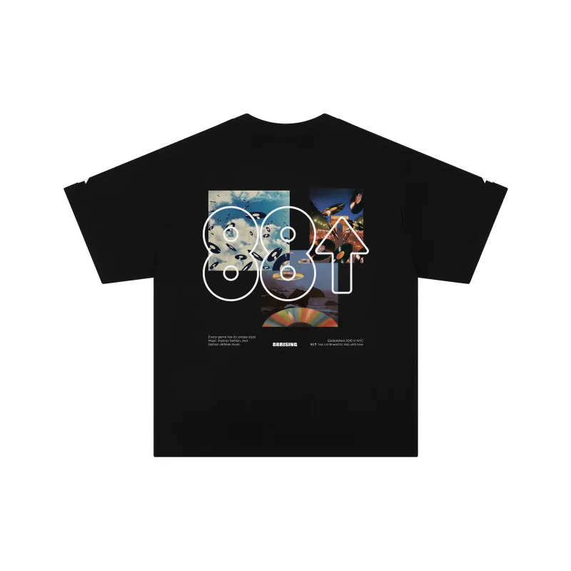 88rising Vinyl Record Collection T Shirt Unisex-0