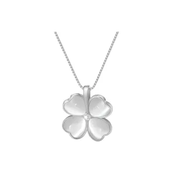 WINGSTOP Glass Cat Eye Necklaces Women's