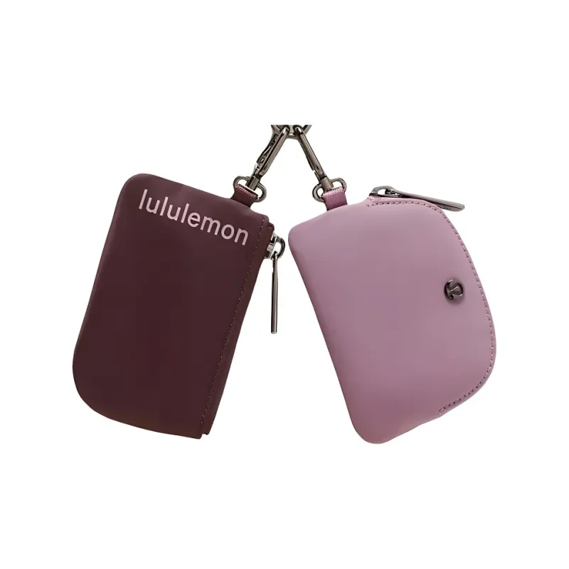 Lululemon Recycled Nylon Clutch Women's Plum Color With Lavender-4