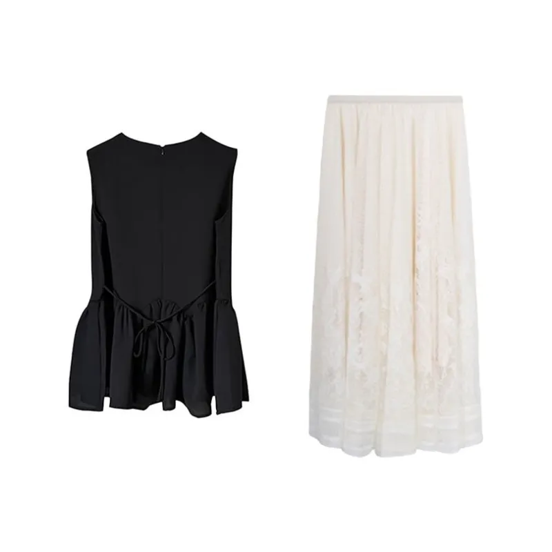 HUINIAN Two Piece Skirt Sets Women's-1