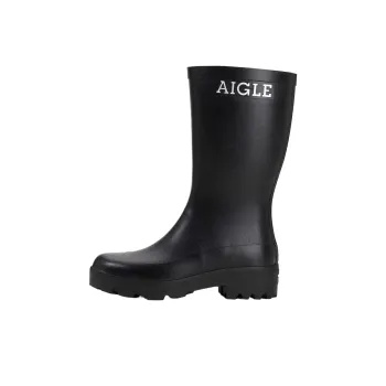 AIGLE Atelier Waterproof Rain Boots Unisex Black