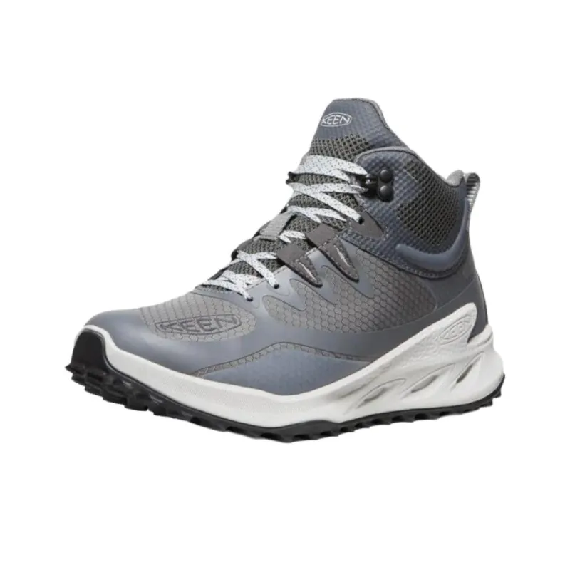 KEEN Zionic Waterproof And Wear resistant Short Outdoor Boots Women's Gray-1