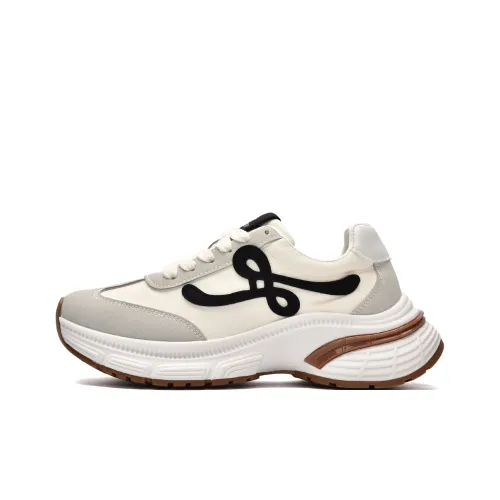 MISTERY Lightweight Anti Slip Low Top Chunky Sneakers Women's