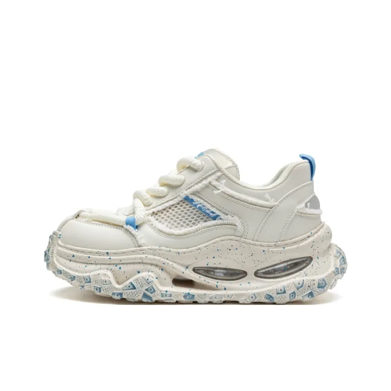 FAIRWHALE Wear resistant And Lightweight Low Top Chunky Sneakers Men's-0