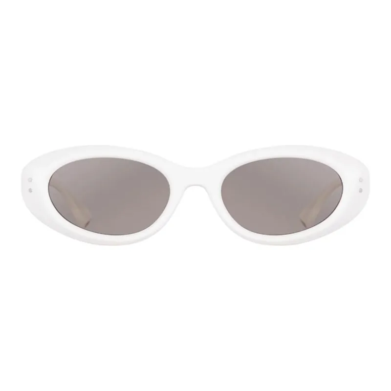 CDG Play Plate Frame Oval Sunglasses Women's Multicolor-2