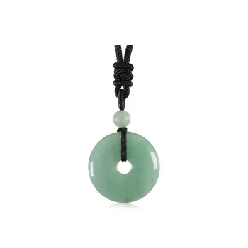 WJT Aventurine Necklaces Unisex