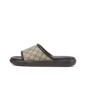 GUCCI Persuit Supreme Slide Beige Ebony