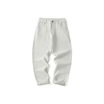 SNOW FLYING Jeans Unisex White