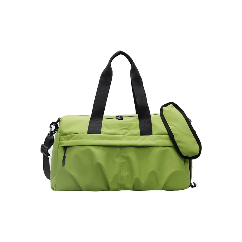 Yalu Nylon Travel Bag Unisex Black/White/Gray/Green/Purple-18