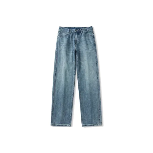 SNOW FLYING Jeans Unisex Blue