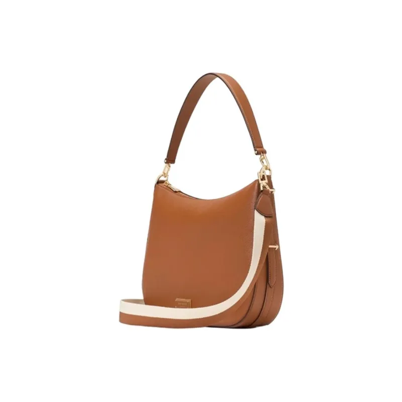 Kate Spade Cow Leather Shoulder Bag, Handbag, Shoulder Bag Tubas Women's Caramel-1