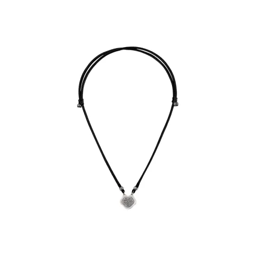 Hot Real Silver Building 925 Sterling Silver Necklaces Unisex